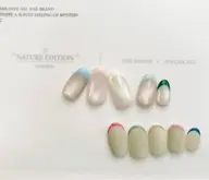 ハンド　フレンチネイル ベースクリア
