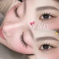 🪩モニター𝙢𝙚𝙣𝙪🪩 𝗟𝗘𝗗まつエク【フラットラッシュ𝟏𝟎𝟎本】🌺
