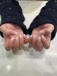 白グラデーション