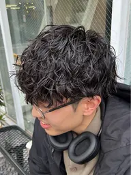 メンズ限定平日特別価格💈メンズカット+ツイストスパイラルパーマ
