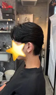 Men's only襟ありスタイルカット