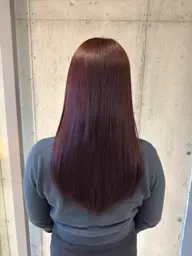 🌱【初めての方クーポン】🌱ダメージレス🧚🏻💫 カット+ブリーチなしダブルカラー+補修トリートメント
