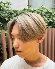 【メンズカットコース】カット+シャンプー＋ブロー(セット付)