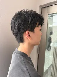 カット+パーマ