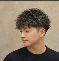 【⚡️人気クーポン⚡️】似合わせmen'sカット+スパイラルパーマ¥14300(メンズ/パーマ/マッシ
