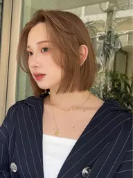 🤎うる艶ワンカラー➕顔周りメンテナンス✂️