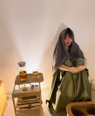 冷え・女性特有のお悩みに◎ 心と身体のメッセージがわかるハーブリーディング付きよもぎ蒸し40分
