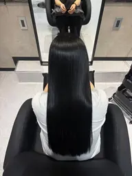 🩵期間限定🩵【2step treatment🧴】艶カラー➕マイクロバブル🫧※ブリーチ無し