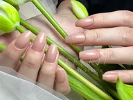 ✨ワンカラー orフラッシュ✨💖圧倒的美フォルム付き【初回ジェルオフ無料&ケア込み】💅