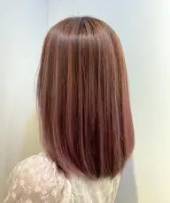 【全頭ブリーチは勇気がでない方や、白髪ぼかしにおすすめ♡】ハイライトカラー💗 ＋3stepトリートメント