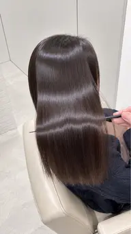✨【朝のアイロン卒業！】艶髪縮毛矯正➕似合わせカット✨