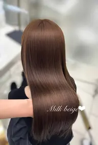 🤍髪質改善コース🤍今だけ新規500円引き‼️【ケアカラー+髪質改善酸熱トリートメント】超音波アイロン、最高級処理付き