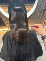 ⭐️縮毛矯正+髪質改善トリートメント✨