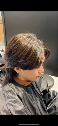 メンズカット+髪質改善カラー✨