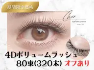 📣 【オフあり🙆♀️】LEDエクステ🪽4Dボリュームラッシュ80束(320本相当)🪽120分