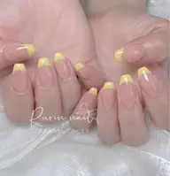 🎀💗フレンチ/変形フレンチネイル