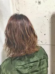 カット＋ハイライトケアブリーチ