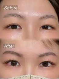 眉WAX脱毛モデル✨️