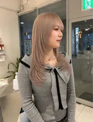 【U30限定】カット+ダブルカラー(ケアブリーチ+オンカラー)