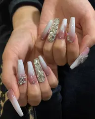 チップ長さだし＋［10本］持ち込みデザインつけ放題✨ケア込みオフなし