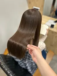 🌟1度で叶うフルコース🌟カット+カラー+縮毛矯正+トリートメント