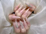 【チップ長さだし】持ち込みデザイン120分(パーツ付け放題)