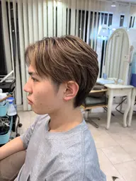 〖メンズ限定〗ブリーチハイライト➕全頭カラー🫧/白髪ぼかし🙆🏻♀️