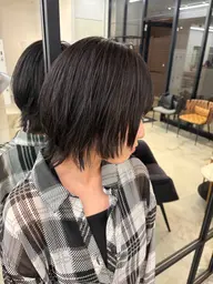 【透明感UP】🐺盛れるウルフカット+透明感カラー❣️