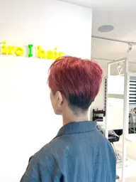 【男性限定】✨カット+ダブルカラー(ブリーチカラー)+トリートメント✨(全頭、インナー、グラデーション等)