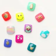 【ジェル♡フット親指アート】持ち込みorサンプル🎨✨フットバス＋スクラブ＋保湿ケア付👣🫧(初回ジェルオフ無料)