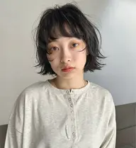 【U30】ボブカット+パーマ🐏☁️