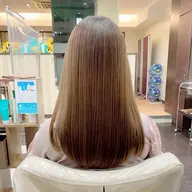 【ミニモ限定クーポン・ロング料金込み！】カット✂️＋プレミアム縮毛矯正✨＋イルミナカラー＋トリートメント✨＋キラ水💕