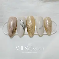 🉐ハンドネイル🍁 ベージュのなめらかな質感＋繊細な立体感＋グレーのシンプルアート🍁自爪オフケア込み✨