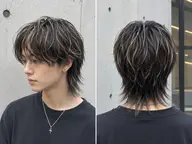 【人気No.2】メンズカット+メッシュ+カラー¥8500【神戸/三宮/メンズ】