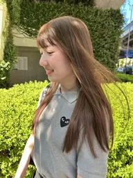 ブリーチなし髪質改善ダブルカラー🫧➕似合わせカット🪄➕トリートメント🌿