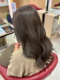 白髪染め全体カラー🌟(ブロー込み）