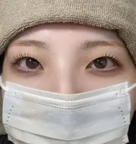 韓国風束感まつ毛パーマ又はパリジェンヌ/コーティング仕上げ