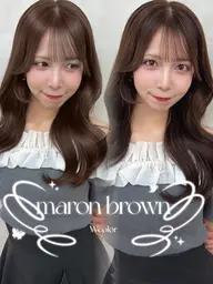《ご新規様限定》✨超お得🉐🎀似合わせカット&透明感艶カラー✨🎀 1stepケアトリートメント付き🌙 ✨韓国