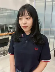 【ブルーブラック💙🖤】髪質改善カラー+トリートメント🫧