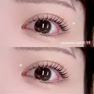 ダメージレス🎀パリジェンヌラッシュリフト＆2週間効果の続くマスカラパーマ付🎀韓国風束感コーティング付き💕¥3550