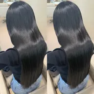 【同時施術🌟】超高濃度水素付きストレート+ホリスティックカラー🎀*॰ॱ