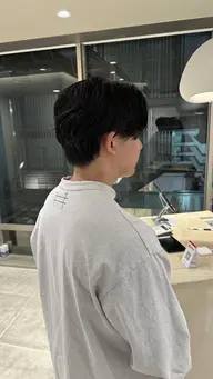 【メンズ限定💈】カット+髪質改善縮毛矯正+１stepトリートメント