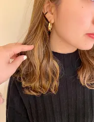 【🌼ブリーチNG、初カラーの方にオススメ🌼】ブリーチを使わないダブルカラー+3STEPトリートメント