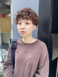 《レディースショート限定🎈》ゆるっとくしゅ感で一気に垢抜け🪄パーマモデル募集中