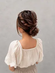 【ご新規様限定!】お祭りにもぴったり!ヘアセット🩷シニヨン系スタイル