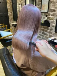 🫅【4週分のホームケア付】カット+カラー+グローバルミルボン最高峰トリートメント🫅