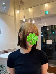 【 平日限定 】 ケアブリーチ + ルーツカラー🧠🌠