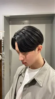 カット+縮毛矯正or曲がる縮毛矯正+トリートメント