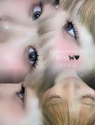 《🎀ぱっちり濃密×モチ◎🎀》♪LEDエクステ140​〜​160本♪（オフ無料）