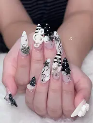 【モニター価格】持ち込みデザイン💅🏻長さだし10本(オフ込)パーツOK♡モデル募集中※条件あり